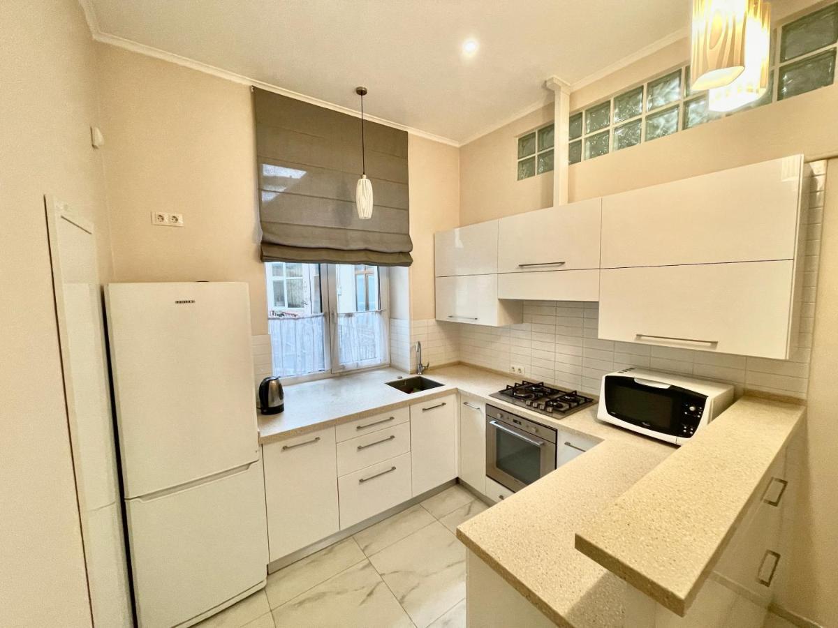 לבוב Apartments On Sholom Aleikhema מראה חיצוני תמונה